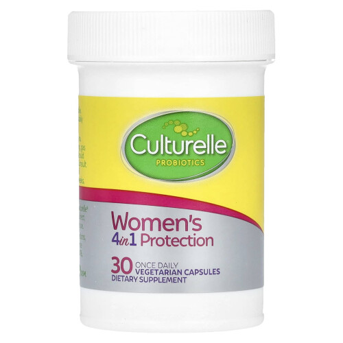 Culturelle, Προβιοτικά, Γυναίκα 4 σε 1 Προστασία, 30 Κάψουλες Μία Φορά 2