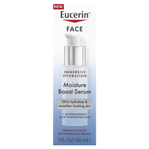 Eucerin Eucerin, Πρόσωπο, Εμβαπτισμός Υγρασίας, Σερουμ Βοήθειας Υγρασίας, 1 fl oz (30 ml) 1