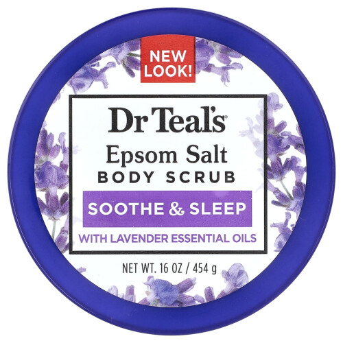 Dr. Teal's, Σαλίτης Epsom Σκρέμπι, Λεβάντε, 16 oz (454 g) 2