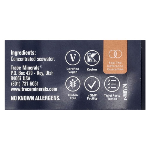 Trace Minerals Æ, ConcenTrace, Spårämnesdroppar, 0,5 fl oz (15 ml) 2