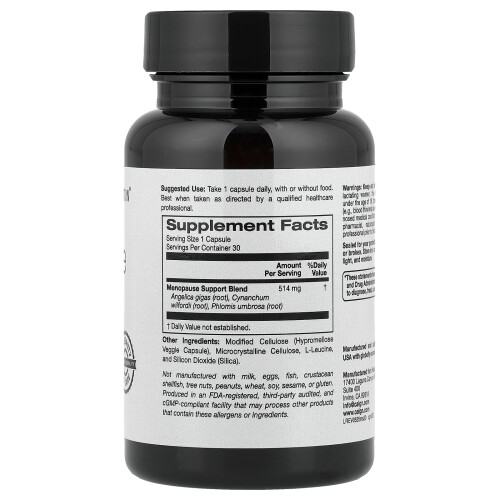 California Gold Nutrition, Υποστήριξη Μεταβαλλόμενης Ηλικίας, 30 Βοτανογενή Καψούλες 1