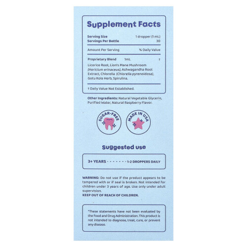 JoySpring, Λίνγκο Λέπς Φυτικό, Λέοντος Μανιτάρι, 1 fl oz (30 ml) 1