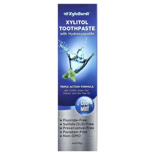 Xyloburst, Γεύμα με Ξυλιτόλη, Cool Mint, 4 oz (113 g) 1