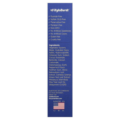 Xyloburst, Γεύμα με Ξυλιτόλη, Cool Mint, 4 oz (113 g) 2