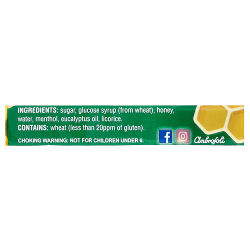 Honing Menthol Eucalyptus Druppels, 1.6 oz (45 g) 2