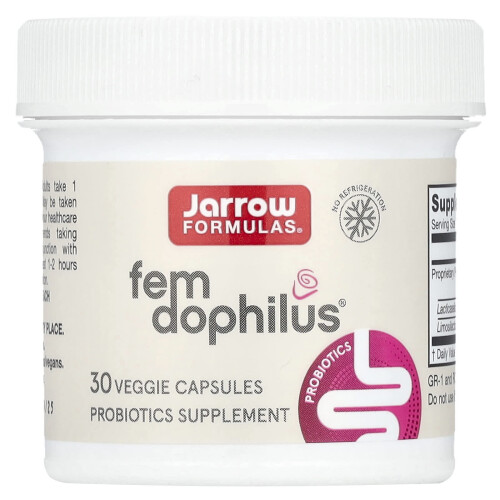 Jarrow Formulas, Βεγάνιο Φεμ Ντοφίλους, 1 Δισεκατομμύριο CFU, 30 Βεγέτινα Φιαλίδια 2