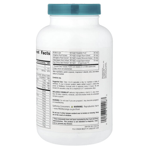 Source Naturals, Wellness Formula, Advanced Immune Support, 240 Capsules 2