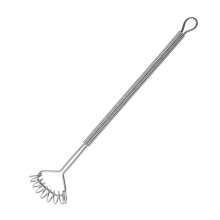 Stainless Steel Spring Whisk Hand Held Egg Beater for Mixing Milk Sauces Baking Cooking