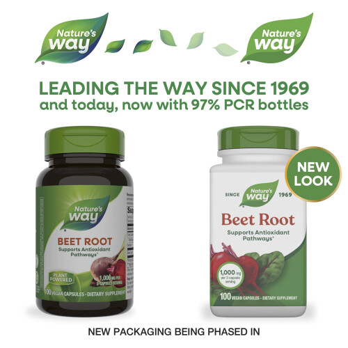 Nature's Way, Beet Root, 100 Vegan Capsules (0.5 g per Capsule) 2