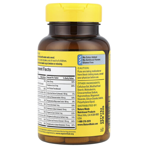 Nature Made Nature Made, Multi voor Hem, 90 Tablets 2