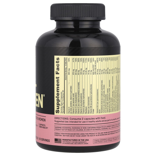 Optimum Nutrition Optimum Nutrition, Opti-Gυναικες, Πολυβιταμίνη για Ενεργές Γυναίκες, 120 Capsules 1
