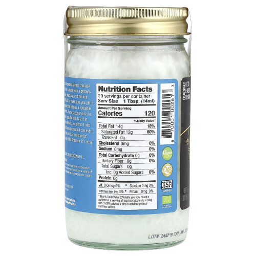 Artisana, Organics, Ραβή Virgin Κοκοσίνη Λάδι, 14 oz (414 g) 1