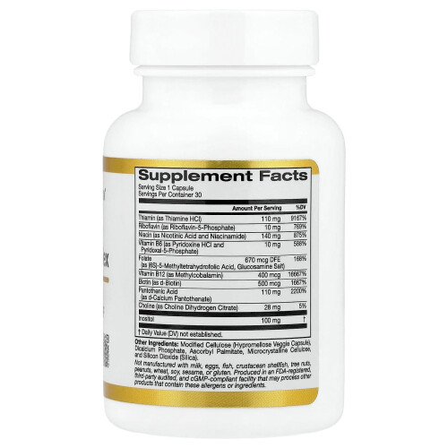Lake Avenue Nutrition, Υψηλής Πυκνότητας Βιταμίνη Β Σύνθεσης, 30 Βοτάνιας Φιάλες 1