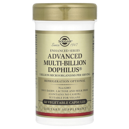 Solgar Solgar, Advanced Multi-Billion Dophilus, 60 Vegetable Capsules 2