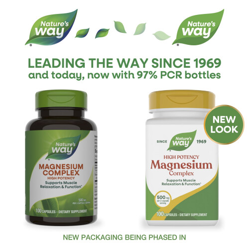 Nature's Way, Μαγνήσιο Σύμπλοκο, 100 Καψούλια (250 mg ανά Καψούλιο) 2