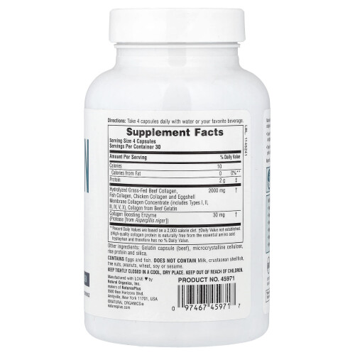NaturesPlus, Peptide de Colagen, 120 Capsule 1