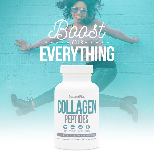 NaturesPlus, Peptide de Colagen, 120 Capsule 2