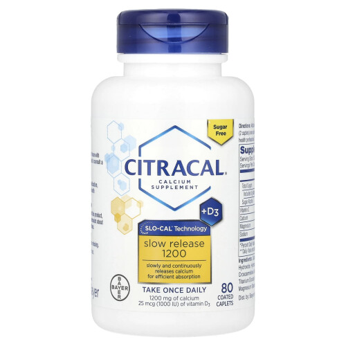 Citracal, Συμπλήρωμα Καλίου, Λυκούληση 1200 + D3, 80 Κονδυλωμένα Τάμπλετ 2