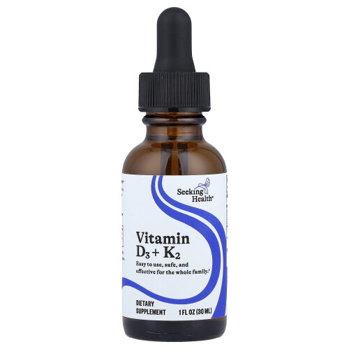 Seeking Health, Gotas de Vitamina D3 + K2 2