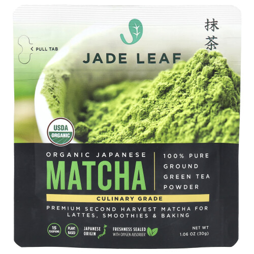 Jade Leaf Matcha, Bio-Japanischer Matcha, 1,06 oz (30 g) 2