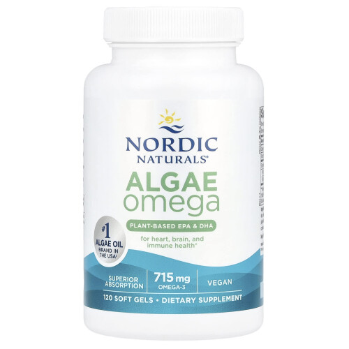 Nordic Naturals Algae Omega de Nordic Naturals, 120 Capsule Moale 2