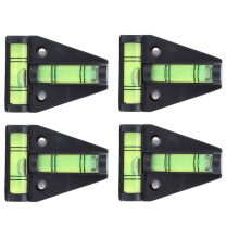 4 pièces Niveaux en T portables mini à bulle pour camping-car