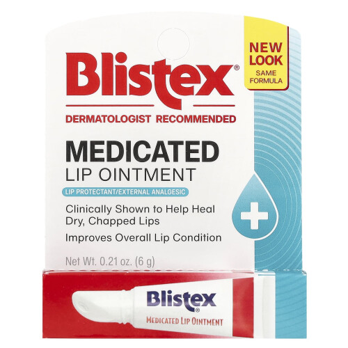 Blistex Blistex, Protector de Labios Medicado, 0.21 oz (6 g) 1