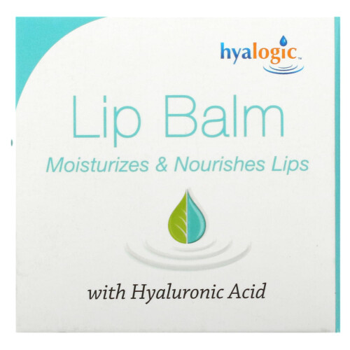Hyalogic, Pomada de Lábios com Ácido Hialurônico, 1/2 oz (14 g) 1