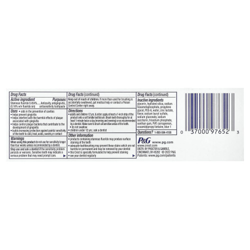 Crest Crest, Pro Health Advanced, Fluoride Toothpaste, Extra Whitening, 3.5 oz (99 g) 2