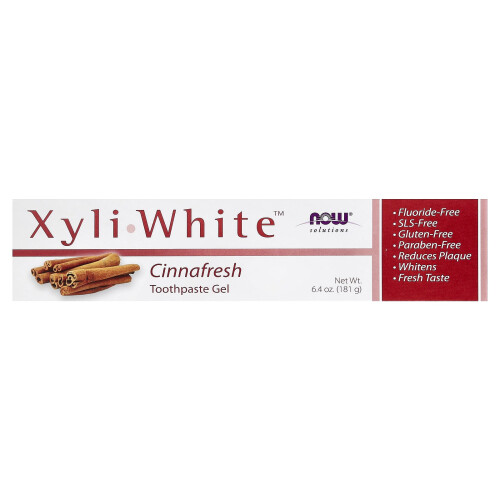 NOW Foods XyliWhite, Cinnafresh Toothpaste Gel - 181 grams 1