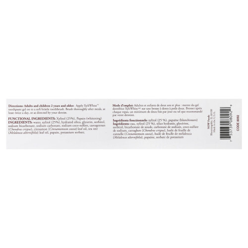 NOW Foods XyliWhite, Cinnafresh Toothpaste Gel - 181 grams 2