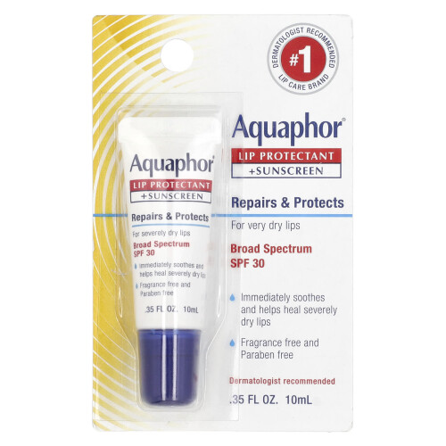 Aquaphor Aquaphor, Protetor Labial + Protetor Solar, FPF 30,  0.35 fl oz (10 ml) 1