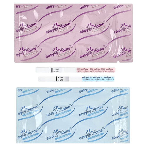 Easy@Home, Ovulation Test Kit, 50 LH Tests, 20 HCG Tests 2