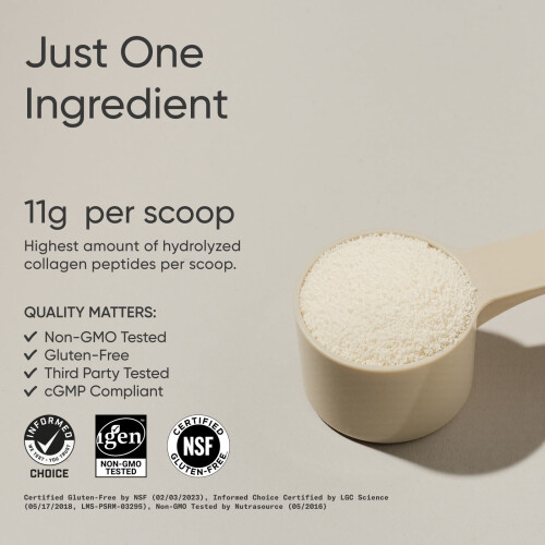Kollageeni Peptidit, Maultamaton, 2 lbs (907 g) 2