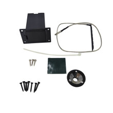4-Bands EQ Equalizer Acoustic Guitar Preamp Piezo Pickup with Tuner System Brass Endpin Jack for Folk Guitarra
