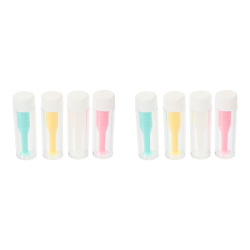 40Pièces Outils Silicone Pour Lentilles De Contact Faciles À Utiliser