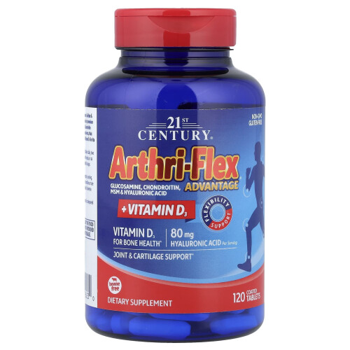 Arthri-Flex Advantage + Vitamina D3, 120 Tabletas Recubiertas 2
