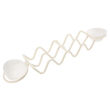 Support Taco Stable 4 Slots Beige Idéal Pour Réunions