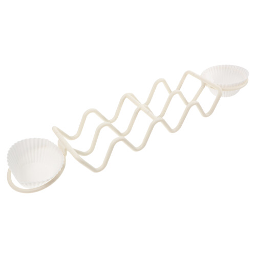 Support Taco Stable 4 Slots Beige Idéal Pour Réunions
