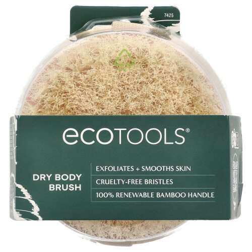 EcoTools EcoTools, Tørr Kroppe Borste, 1 Borste 1