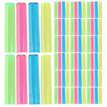 500Pièces Protège- En Plastique Transparent Pour Crayons Assortis