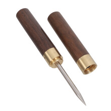 3Pièces Aiguilles À Bois Marron Acier Polyvalentes