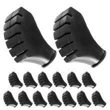 30Pièces Protections Durables En Caoutchouc Pour Embouts De Bâtons
