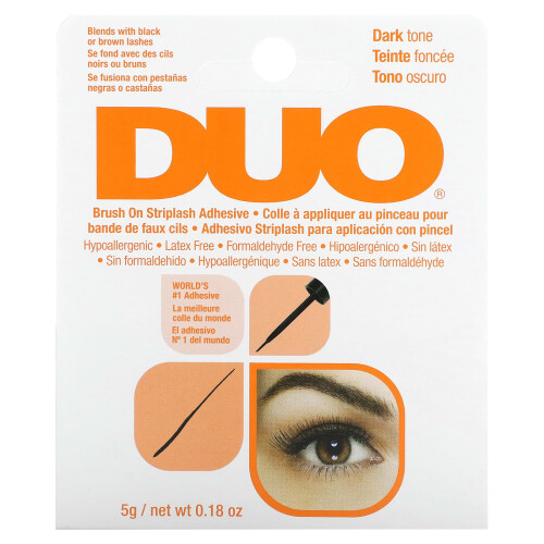 DUO, Penseld Striplash Lim, Mörk Ton, 0.18 oz (5 g) 1