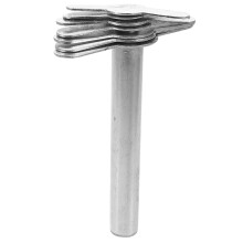 Precision Stainless Steel Rubber Stopper Puncher for Home Lab