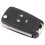 Foldable remote key shell 3 bouton for  Zafira  Astra Insignia 6