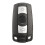 3 Buttons Remote Key Case Shell Fob Blade For  1 3 5 6 Series E90 E91 E92 E60 2