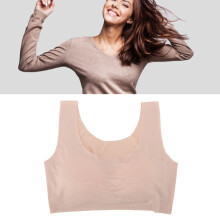 Gepolsterter Damen-Sport-BH mit Vollabdeckung 1-teiliger Tanktop
