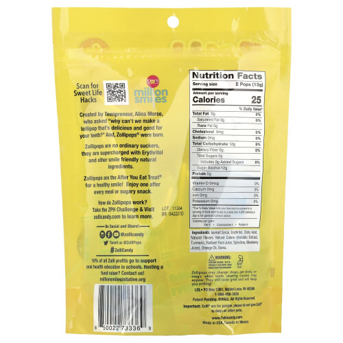 Keto Pops, Fructe, 5.2 oz (147 g) 1