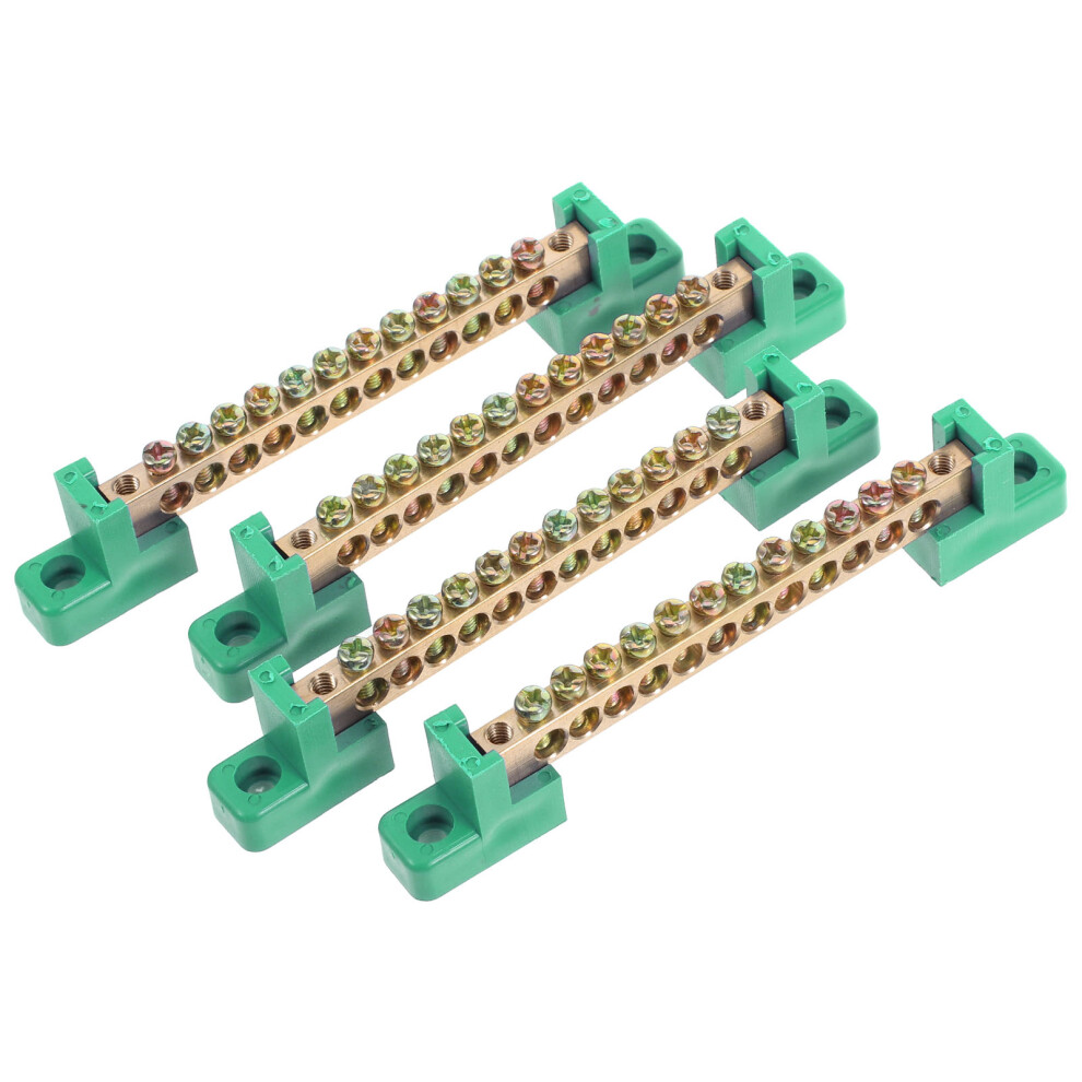 16Pcs High Conductivity Copper Terminal Block Connector For Home Use 3671268759206